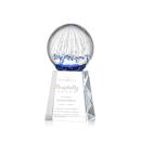 Starburst Clear on Celestina Base Spheres Glass Award