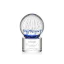 Starburst Clear on Marvel Base Spheres Glass Award