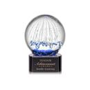 Starburst Black on Paragon Base Spheres Glass Award