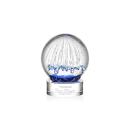 Starburst Clear on Stanrich Base Spheres Glass Award