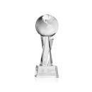 Globe Clear on Grafton Base Spheres Crystal Award