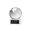 Globe Clear on Hancock Base Spheres Crystal Award