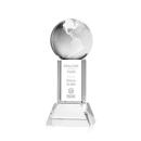 Globe Clear on Stowe Base Spheres Crystal Award