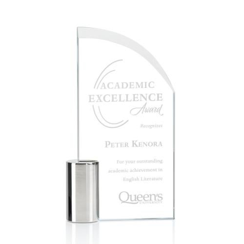 Corporate Awards - Crystal Awards - Kingsford Arch & Crescent Crystal Award