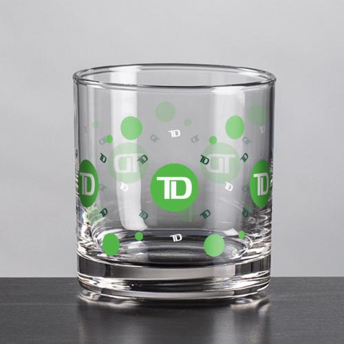 Corporate Recognition Gifts - Etched Barware - Aristocrat OTR/DOF - Full Color