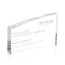Hayes Rectangle Crystal Award