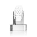 Ashford Obelisk on Clear Base Crystal Award