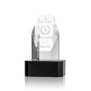 Ashford Obelisk on Black Base Crystal Award