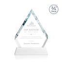 Apex White on Newhaven Base Crystal Award