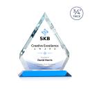 Apex Full Color Sky Blue Crystal Award