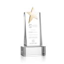 Fanshaw Gold Clear on Base Star Crystal Award