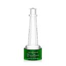 Lighthouse Green on Marvel Base People Crystal Award