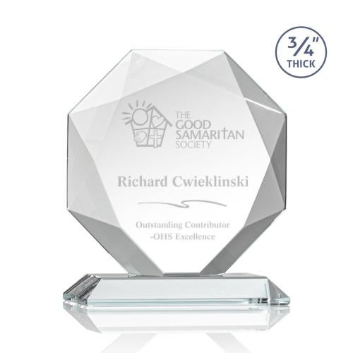 Corporate Awards - Crystal Awards - Bradford Starfire Crystal Award