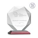 Bradford Rosewood Crystal Award
