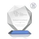 Bradford Sky Blue Crystal Award
