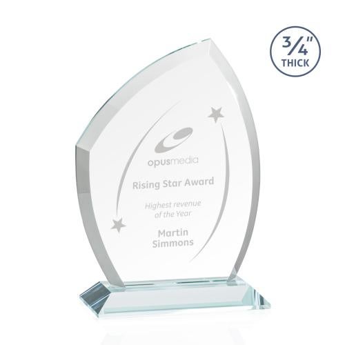 Corporate Awards - Crystal Awards - Daltry Clear Abstract / Misc Crystal Award