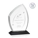 Daltry Black Abstract / Misc Crystal Award