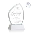 Daltry White on Newhaven Base Abstract / Misc Crystal Award