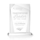 Shamrock Rectangle Crystal Award