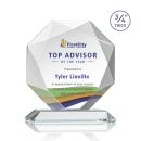 Bradford Full Color Starfire Crystal Award