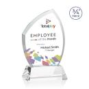 Daltry Full Color Clear on Newhaven Base Abstract / Misc Crystal Award
