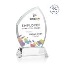 Daltry Full Color Starfire on Newhaven Base Abstract / Misc Crystal Award
