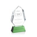 Norwood Green on Newhaven Base Crystal Award