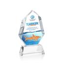 Norwood Full Color Clear on Newhaven Base Crystal Award