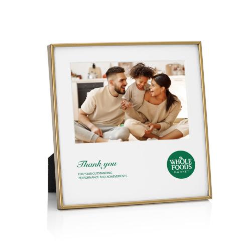 Corporate Recognition Gifts - Picture Frames - Blakely Picture Frame - Gold