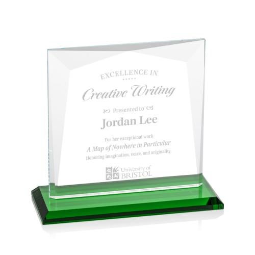 Corporate Awards - Crystal Awards - Tanner Green  Crystal Award