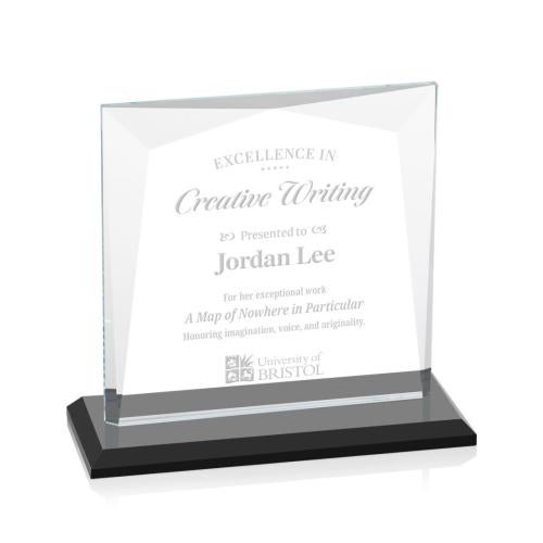 Corporate Awards - Crystal Awards - Tanner Black  Crystal Award