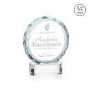 Centura Clear on Alberton Base Circle Crystal Award