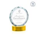 Centura Gold on Alberton Base Circle Crystal Award