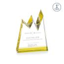 Alpine Gold Peak Crystal Award