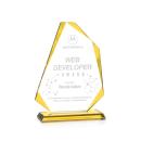 Hillmont Gold Abstract / Misc Crystal Award