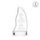Beauford Clear on Base Abstract / Misc Crystal Award