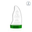Beauford Green on Base Abstract / Misc Crystal Award