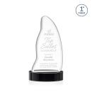 Beauford Black on Base Abstract / Misc Crystal Award