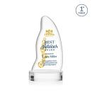 Beauford Full Color Clear on Base Abstract / Misc Crystal Award