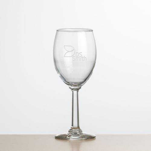 Corporate Recognition Gifts - Etched Barware - Wine Glasses - Fairview Wine - Deep Etch 