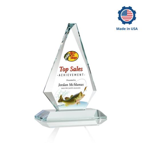 Corporate Awards - Crystal Awards - Windsor Full Color Crystal Award
