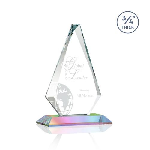 Corporate Awards - Crystal Awards - Windsor Prismatic Crystal Award