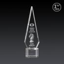 Springfield 3D Clear on Marvel Base Crystal Award