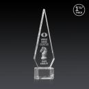 Springfield 3D Clear on Paragon Base Crystal Award