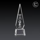 Springfield 3D Clear on Robson Base Crystal Award