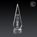 Springfield 3D Clear on Stanrich Base Crystal Award