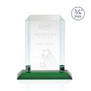 Dalton Green  Rectangle Crystal Award