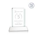 Dalton Clear on Newhaven Rectangle Crystal Award