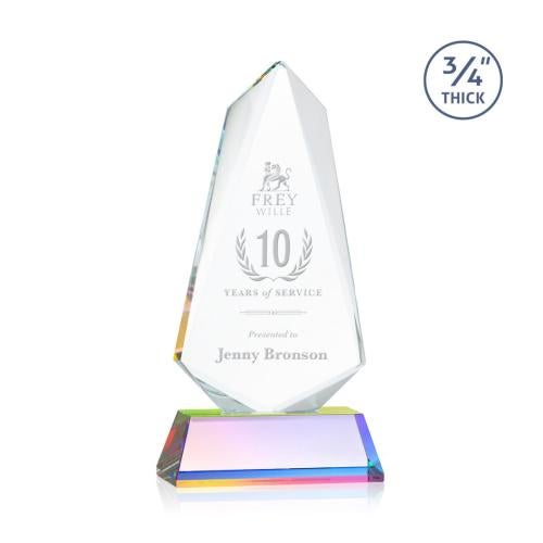 Corporate Awards - Crystal Awards - Sheridan Prismatic on Newhaven Abstract / Misc Crystal Award