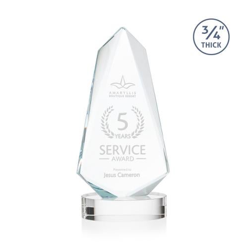 Corporate Awards - Crystal Awards - Sheridan Clear on Alberton Base Abstract / Misc Crystal Award